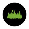 Forest with Leaves in Environment PopSockets Swappable PopGrip