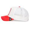 Goorin Bros. Wolf Fan The Wolf White Red Adjustable Trucker Cap