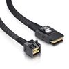 ipolex SFF-8643 to SFF-8087 Internal Mini SAS HD Cable, 100-Ohm, 0.5-m(1.6ft)