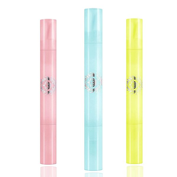 QIUFSSE Nail Polish Remover Pen, 3PCS Nail Polish Corrector Pen Polish Cuticle Clean Up Nail Polish Correction Pen Can Hold Nail Makeup Remover