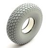 Solid PU Tyre 330x100 Grey Puncture Proof Mobility Scooter Diamond Tread 5 Inch Rim
