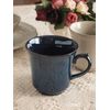 Cafe Style Dinnerware Fisel Mug Kitchen Accessories (Navy)