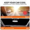 Windshield Sun Shade Fit for Civic 2016-2021, Foldable Front Sunshade Protector Blocks UV Rays Keep Car Cooler