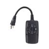 Woods Cable 2001 Outdoor 24-Hour Mechanical Light Sensor Timer, Black