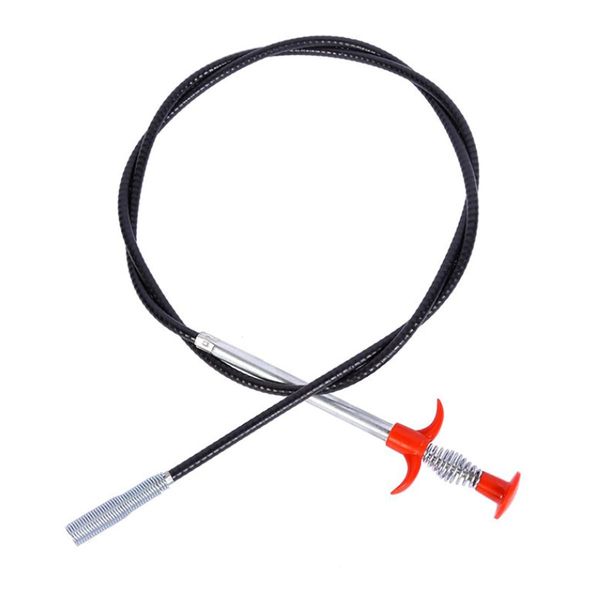 YFFSFDC Pipe Cleaner Flexible Grabber Pick-up Tool Extra Long Pick Up Tool Kitchen Bath Lavatory Toilet Trash Drain Drain Hair Clog Remover (1.6m)