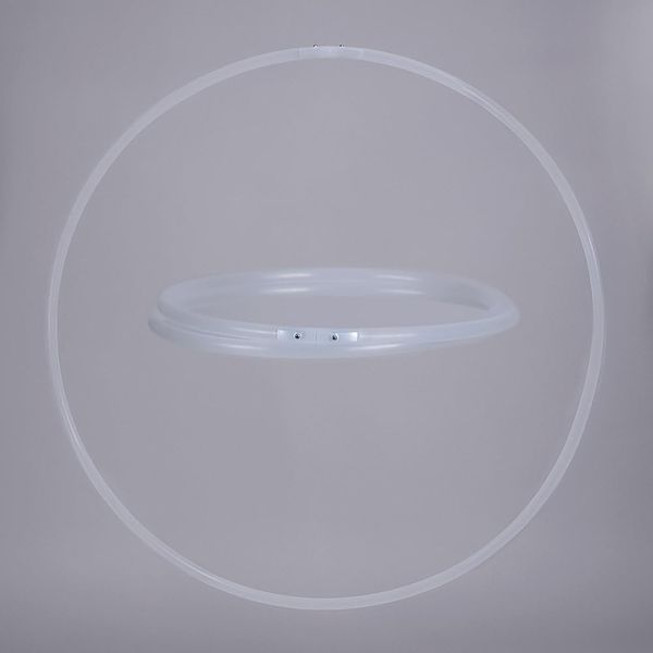 Hula Hoop Rohling, PP (Polypropylen) 19mm, Transparent, Ø100cm