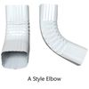 Downspout Extension Flip-Up Hinge for 3x4 Downspout (3X4 A, Clay-Latch)
