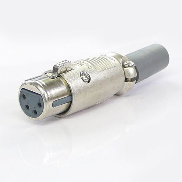 ITT CANNON XLR type Female Plug (X 4pin) XLR4 – 11 °C