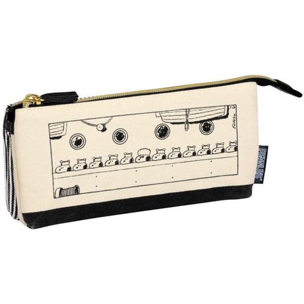 Klux Snoopy Pair Pocket Pencil Case 14193 Ship