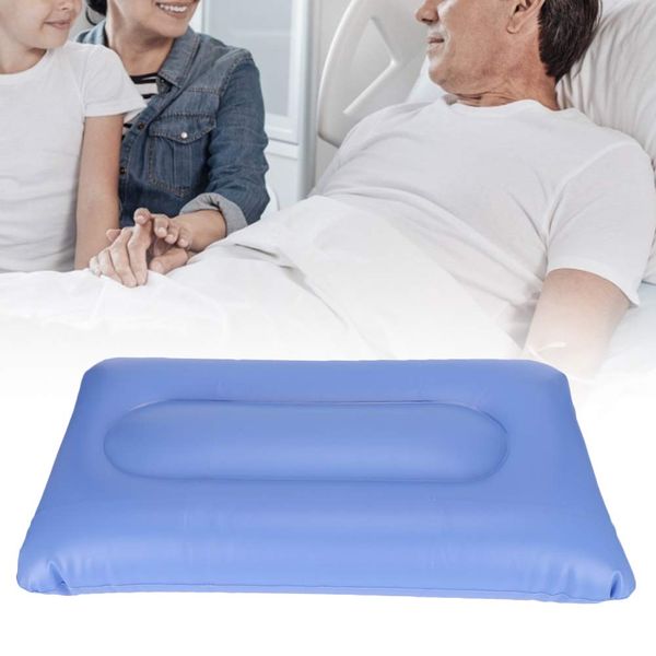 Pongnas Air Inflatable Mattress, Pressure Relief & Anti-Bedsore, Prevent Decubitus Treatment Pain Relief Cushion with Pump, for Elderly Care(55x32cm)