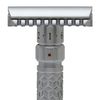 PEARL Flexi Adjustable Open Comb Double Edge Safety Razor Version - Reusable Metal Razor Made with CNC process | Premium Shaving Razors for Men with Triple Plating| Luxury Men's Safety Shaving Razor Kit for Father's day Gift