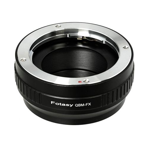 Fotasy Rollei QBM Lens to Fuji X Lens Adapter, fits Fujifilm X-Mount Camera X-Pro1 X-Pro2 X-E1 X-E2 X-E3 X-A5 X-M1 X-T1 X-T2 X-T3 X-T10 X-T20 X-T30 X-H1 & New Models