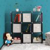 Modern 3 Tiers 9 Compartments Storage Shelves, Storage Rack & Storage Shelving