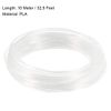 sourcing map 3D Pen Filament Refills,32.5Ft,1.75mm PLA 3D Printer Refills,Dimensional Accuracy +/- 0.02mm,Transparent