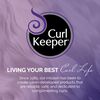 Curl Keeper Flexy Hair Brush, Turquoise - Detangling Hair Brush with Flexible Bristles for Shower Use, Combing Through Curls & Removing Tangles - Lightweight Hair Accessories for All Hair Type
