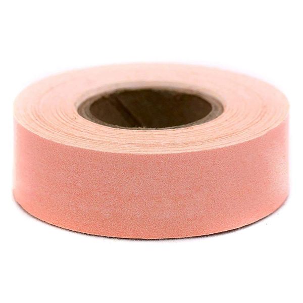 The Library Store Color-Coding Paper Tape 1/2"W x 2160"L Roll Salmon
