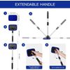 11Pcs Windshield Cleaner Tool Car Window Cleaning Wash Kit with 6 Reusable Micro
