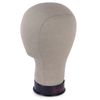 11.5" Tall Canvas Wig Head, cork filled (20"- 25") - (23" Circumference)
