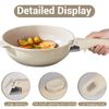 Removable Pan Handle,Detachable Cookware Pot Handle Replacement Anti- Scald for All Cookware