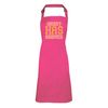 Shopagift Personalised Has Arrived Apron Gift - Pink