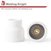 Welding Knight #12 Ceramic (5-Pack) White TIG Welding Cups with 3/32" Diffuser