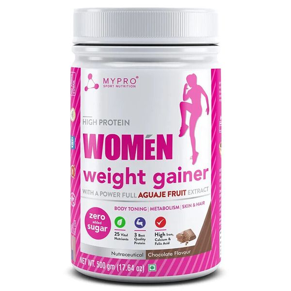 Mypro Sport Nutrition High Protein Women Weight Gainer 500 Gm