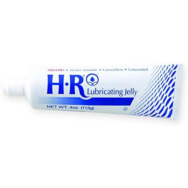 LJ201EA - HR Lubricating Jelly 4 oz. Flip-Top Tube