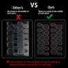 480 PCS 20 Sheets Transparent False Nail Stickers Double-Side Glue False Nail Sticky Tabs Waterproof False Nail Glue Stickers Breathable False Nail Tabs Adhesive Strong for Press on Nail DIY Nail Art