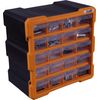 Horizontal Modular Monoblock 20 Drawer Set, Storage Box. Tool Storage, Tool Organiser with Pull out Drawers.Modular Cabinet.