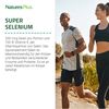 NaturesPlus Super Selenium High Dose 200 mcg (90 Tablets) - Selenium and Vitamin E