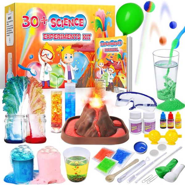 30+ Experiments Science Kits for Kids, S.T.E.M Educational Project Activities To