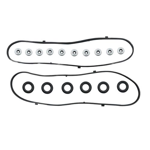 Torquizo Valve Cover Gasket Compatible with Acura MDX 2003-2009, Acura RL 2005-2008, Acura TL 2004-2008, Saturn Vue 2004-2007 3.5L -Replace# VS50607R, 36-1708, 12341RCAA01