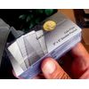 100 Pack Double Pocket 2x2 Unplasticized Vinyl Flips Safe for Long Term Coin Storage