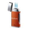 Visol DuoMatt Butane Torch Lighter Double Flame Refillable Gas Lighter, Windproof Adjustable Flame Lighter (Shipped Without Butane)