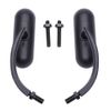 For Harley Davidson Road Glide Custom Motorcycle Rearview Side Mirrors Mini Oval