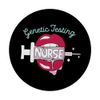 Genetic Testing Nurse Cute RN Genetics Nursing Hot Lips PopSockets Swappable PopGrip
