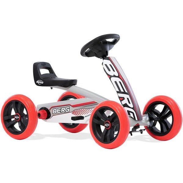 BERG Red & Gray Buzzy Beatz Pedal Go-Kart