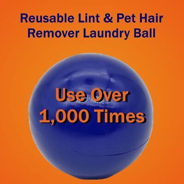 Lint & Pet Hair Remover Laundry Ball Over 1000+ Uses