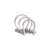 Axia Alloys MODCL1.25-C 1.25" Cage Strap Clamp- Clear