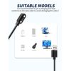 (2 Pack) Cable compatible with Matast Smartwatch, Stable magnetic USB Charger Cord