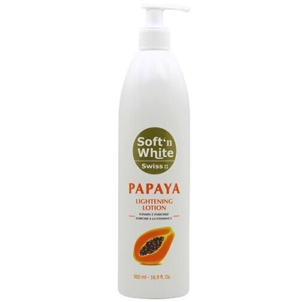 Soft & White Swiss Papaya Lotion 500ml