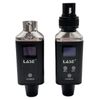LASE UHF Wireless Microphone System XLR Mic Adapter 48V Transmitter & Receiver