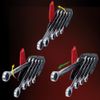 KS Tools 503.5905 Ratchetcombination Wrench Set (5 Pieces) Revwith Ratchet Function On Open Side