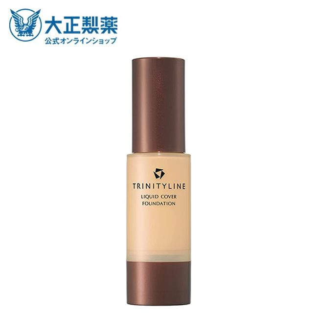 [Official] Taisho Pharmaceutical Trinity Line Liquid Cover Foundation BE-01 30g Trinity Skin Care Base Makeup