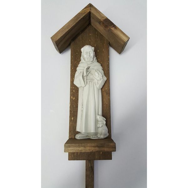 St. Francis Guardian Plant Stake ~ Patron Saint of Pets and Animals