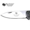 Wild Turkey Handmade Collection Old Fashioned Two Tone Lock Back Folding Knife.. (Bear)