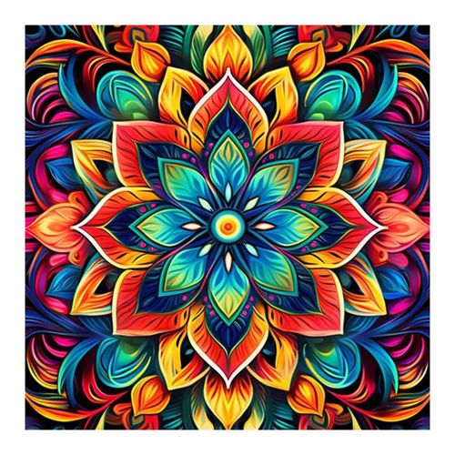 SJUTOUCI Diamond Painting Kits for Adults, Mandala Diamond Art Kits for Beginners, 5D DIY Diamond Bead Art, Full Drill Round Gem Craft Home Decor 12x12 inch
