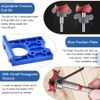 STCRERAG 35mm Forstner Drill Bits Hidden Hinge Cutting Templates for Cabinets
