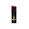 BURN Pepper Spray 1/2oz Security Self Defense Keychain Molded Purple
