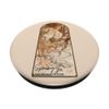 Alphonse Maria Mucha's The Seasons - Spring PopSockets Swappable PopGrip